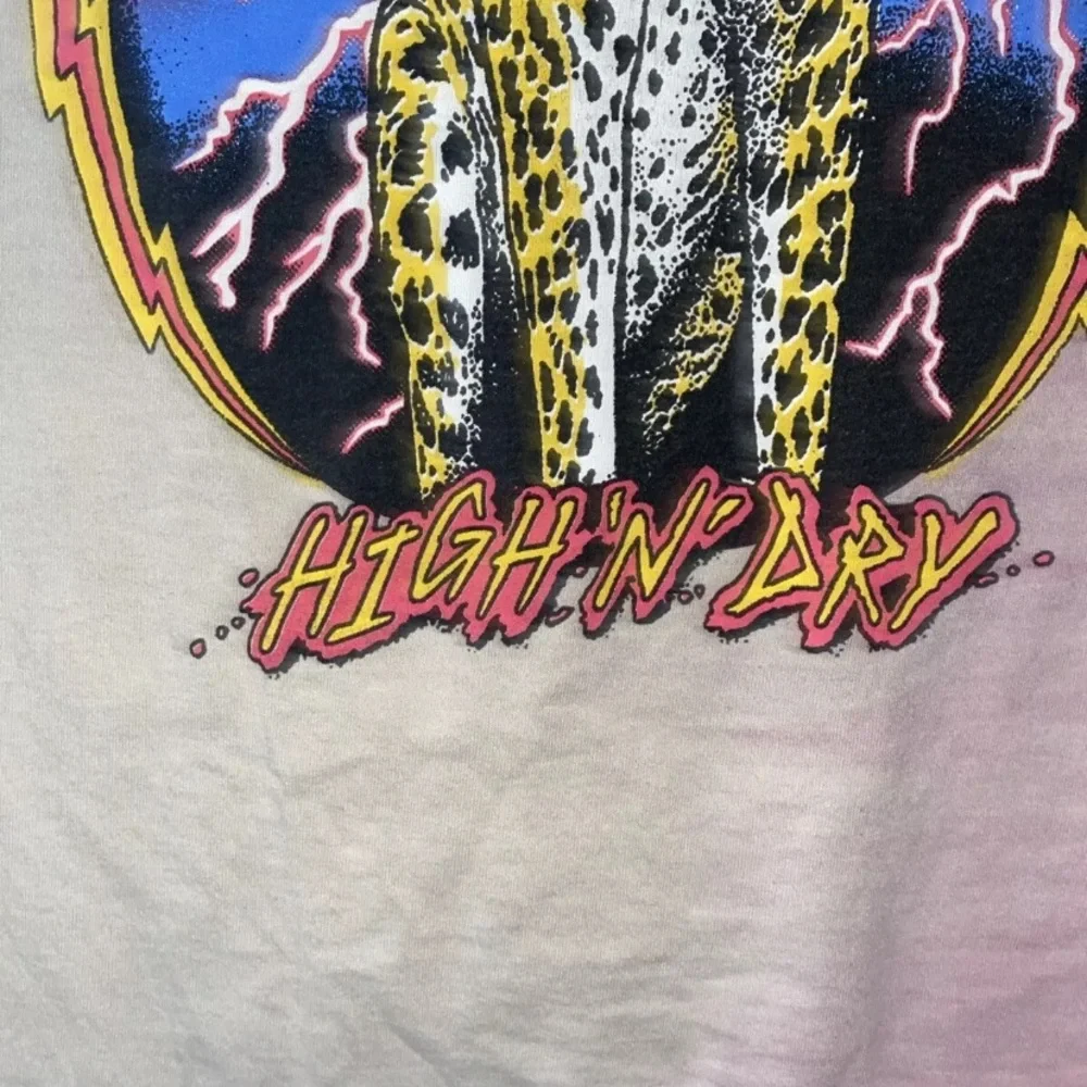 Def Leppard  High ‘N Dry Sz Large Excellent Used Condition, Laundered T Shirt - Picture 5 of 9